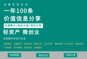 做半无人直播垂直细分领域，月入2万的偏门暴利项目资源整合-网赚项目-互联网创业思恩宝库